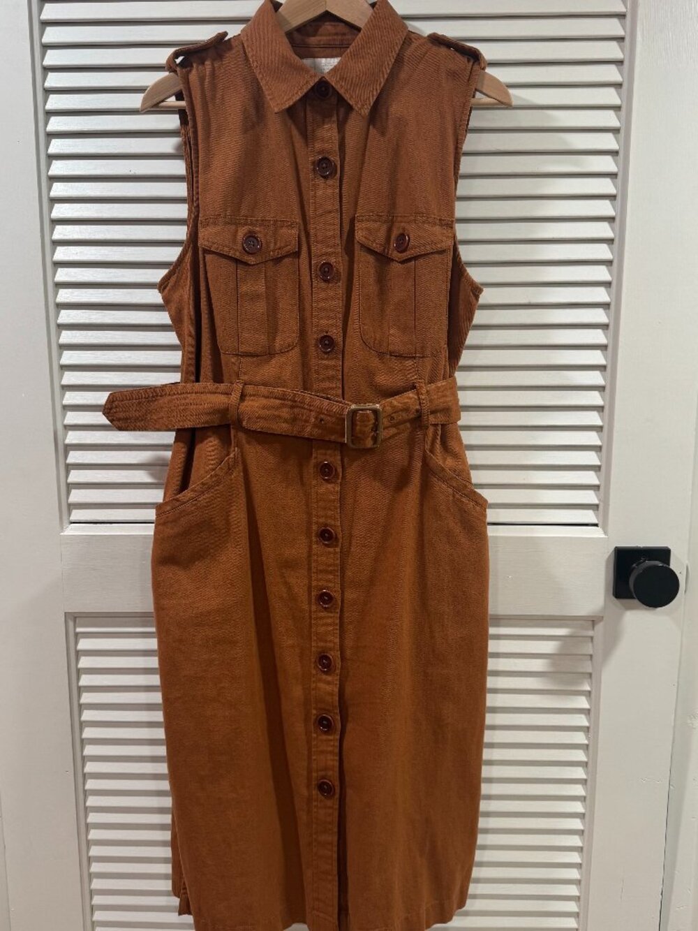 Banana Republic Utility Safari Midi Dress – Size 14 Regular
